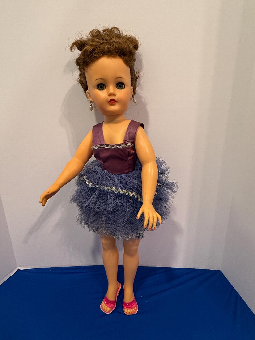 Vintage Ideal 1950s Miss Revlon Twist Waist Doll 22” Hard Plastic ...