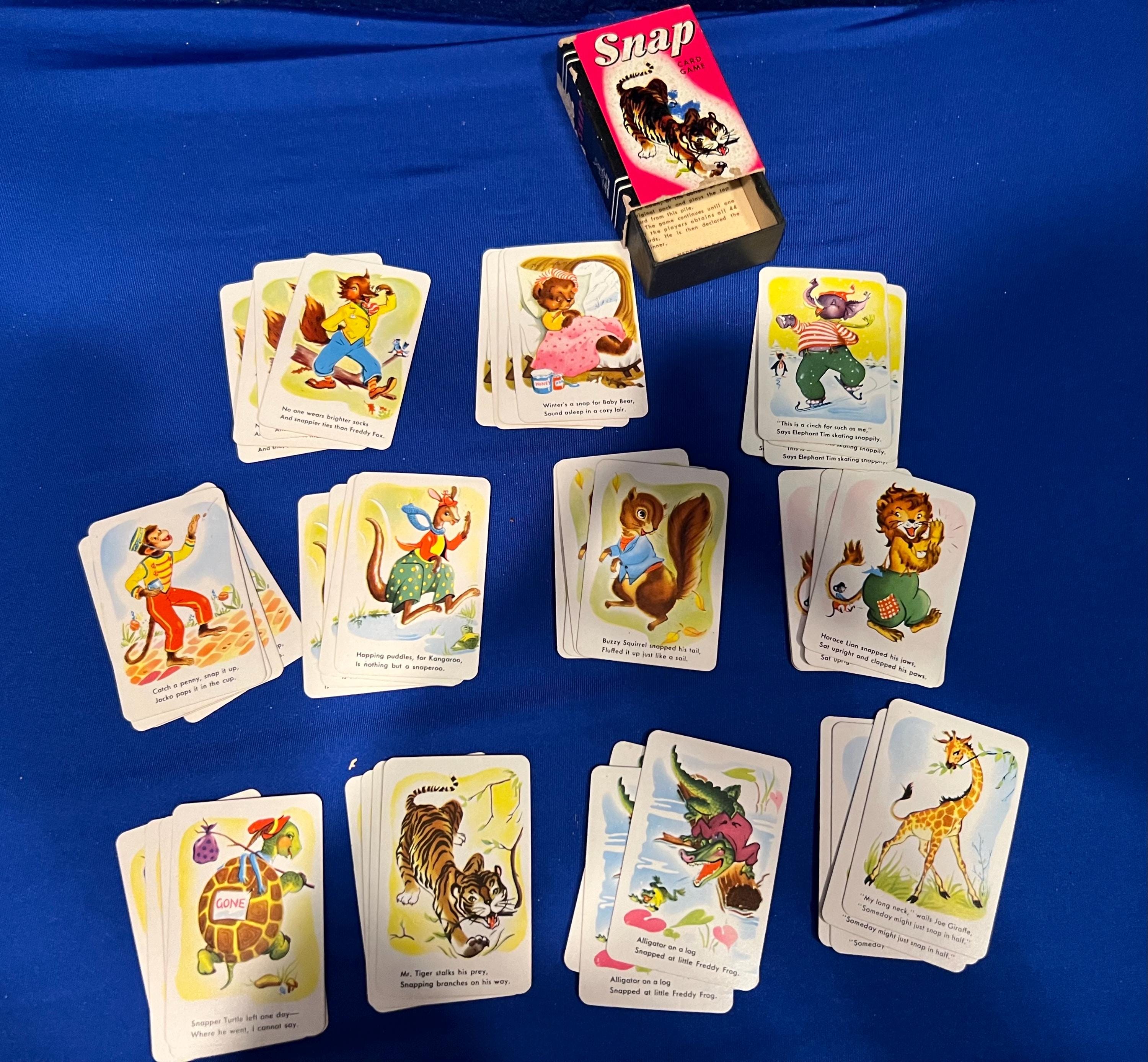 Rare Totally Intact Treasure Kit of Six Card Games in Original ...