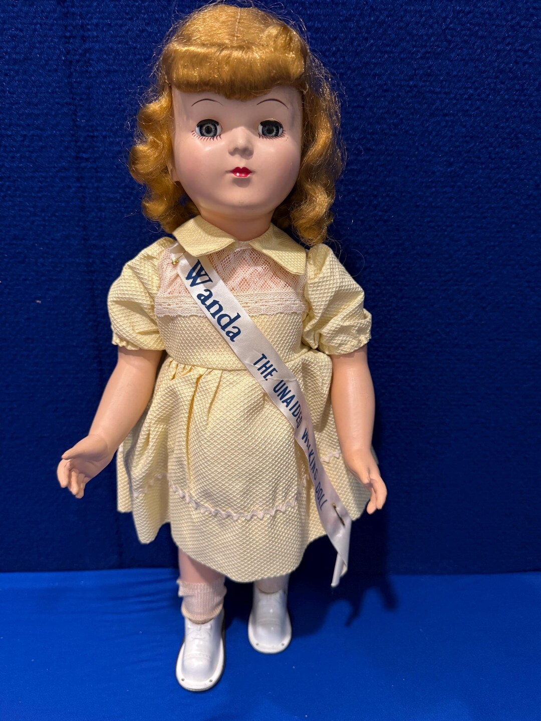 Rare/unique 1950's Key Working Walking Wanda Wind-up 18” Doll - Etsy