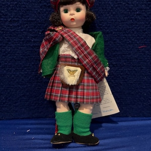Vintage Madame Alexander Scotland doll