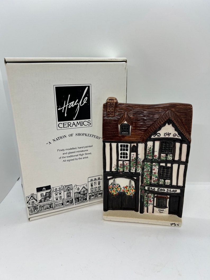 Vintage Hazel Ceramics 1999 the Tea Shop A Nation of Shopkeepers Series