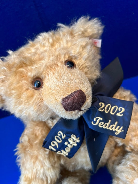 Steiff 2002年製 ぬいぐるみ Steiff German Bear Retired/limited Edition 2002 Celebrating 100