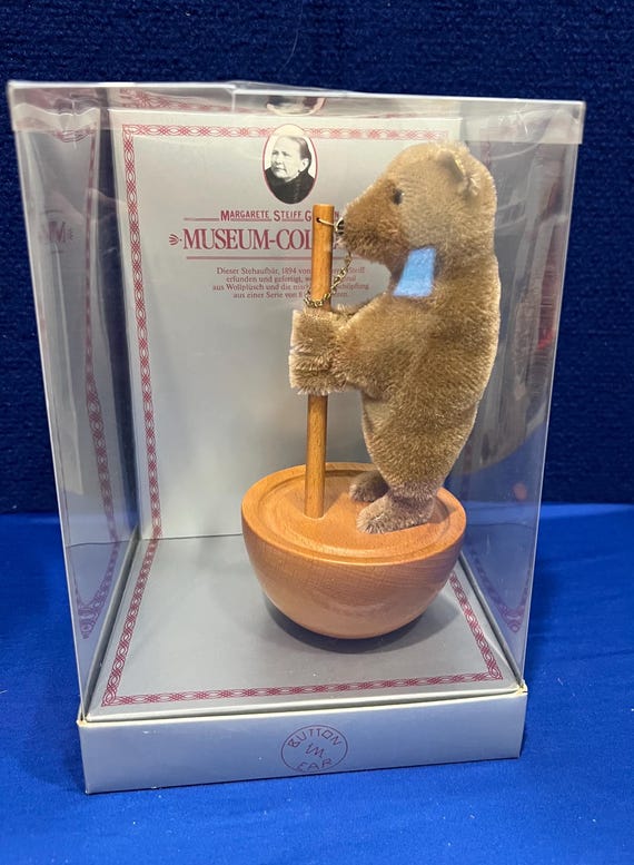 Steiff Roly Poly Circus Bear: 1894 Museum Replica, Mohair Teddy 8