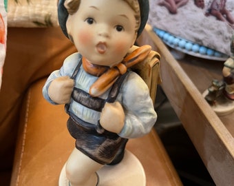 Vintage 1957 German Goebel Hummel “School Boy” Figurine (marked down from y 115)