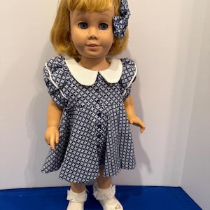 Vintage 1980s Mattel My Child Blonde 20” Doll, Non-working pull string