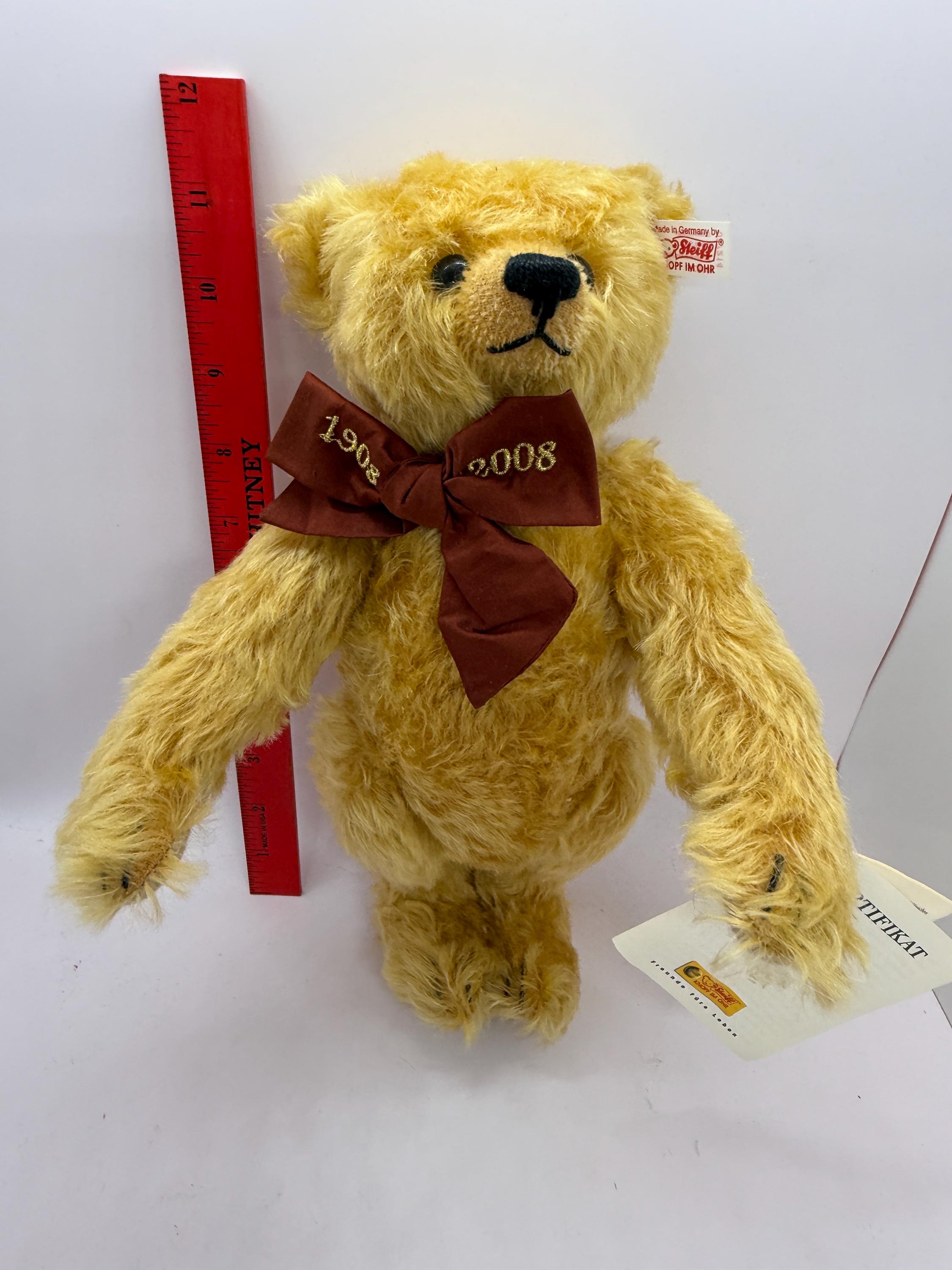 Steiff Paul Brummbär Teddy Bear - Limited Edition Anniversary
