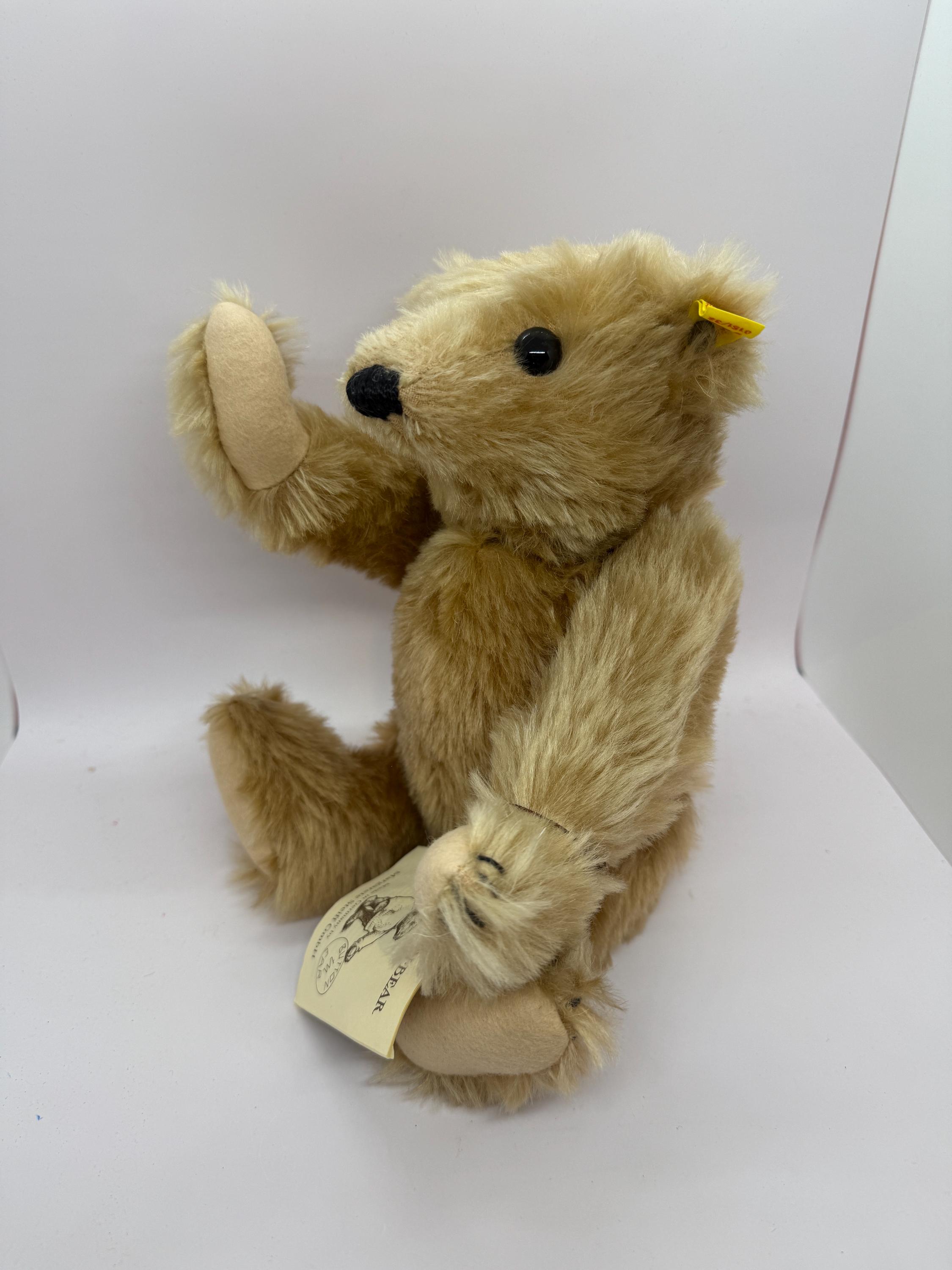 Steiff Cinnamon Teddy Bearアンティーク絶版モデル値下 Steiff Cinnamon Bear Replica, 1903 Mohair Teddy Bear, Germany - Etsy