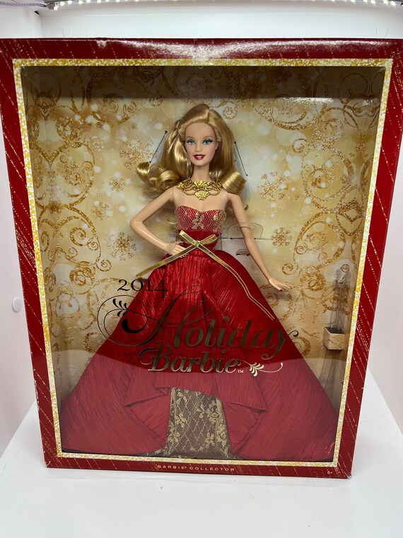 holiday cocktail mini dress Barbie x Bob Mackie 2023 Holiday Angel Doll