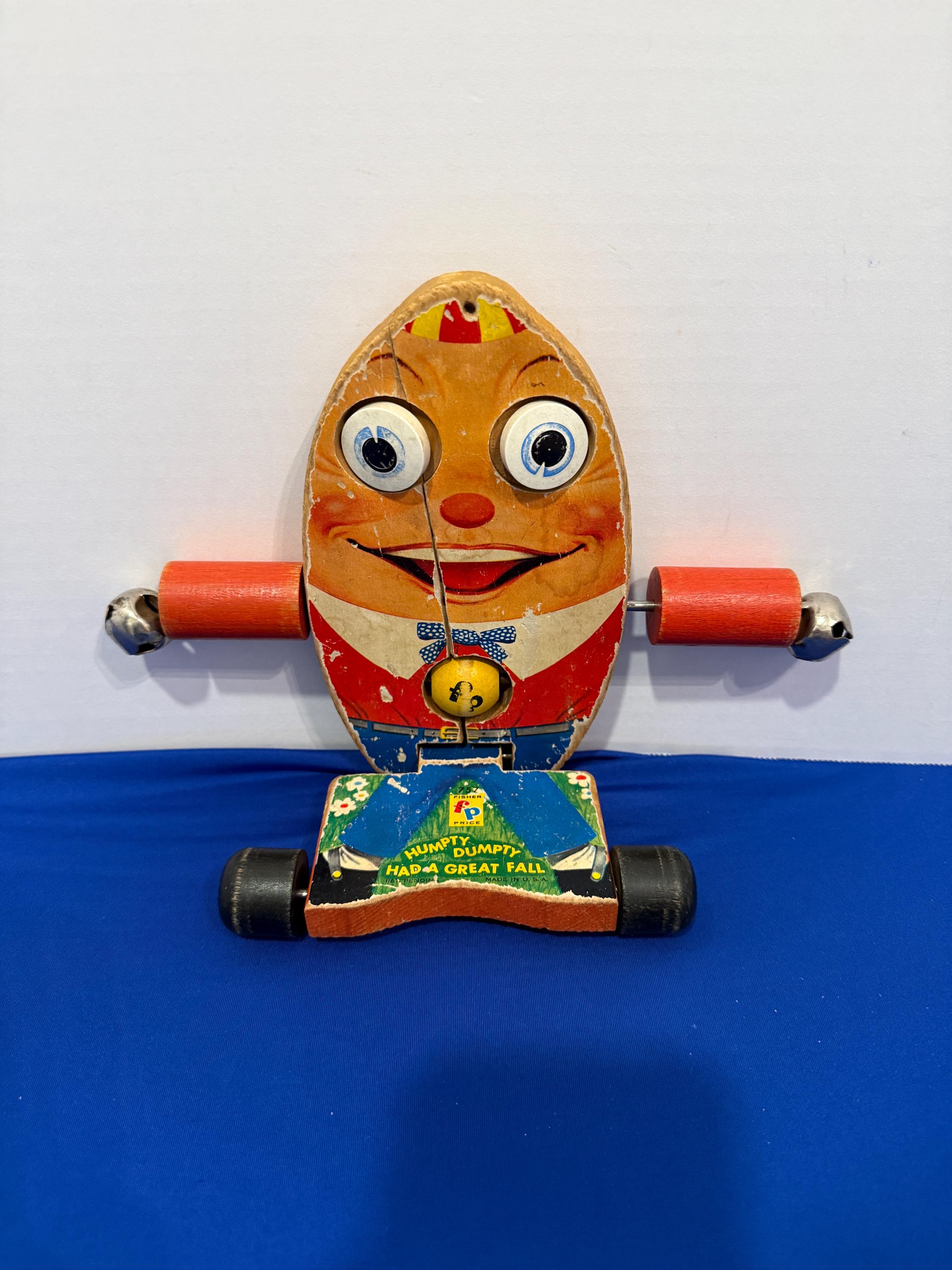 Humpty Dumpty Pull Toy - Etsy