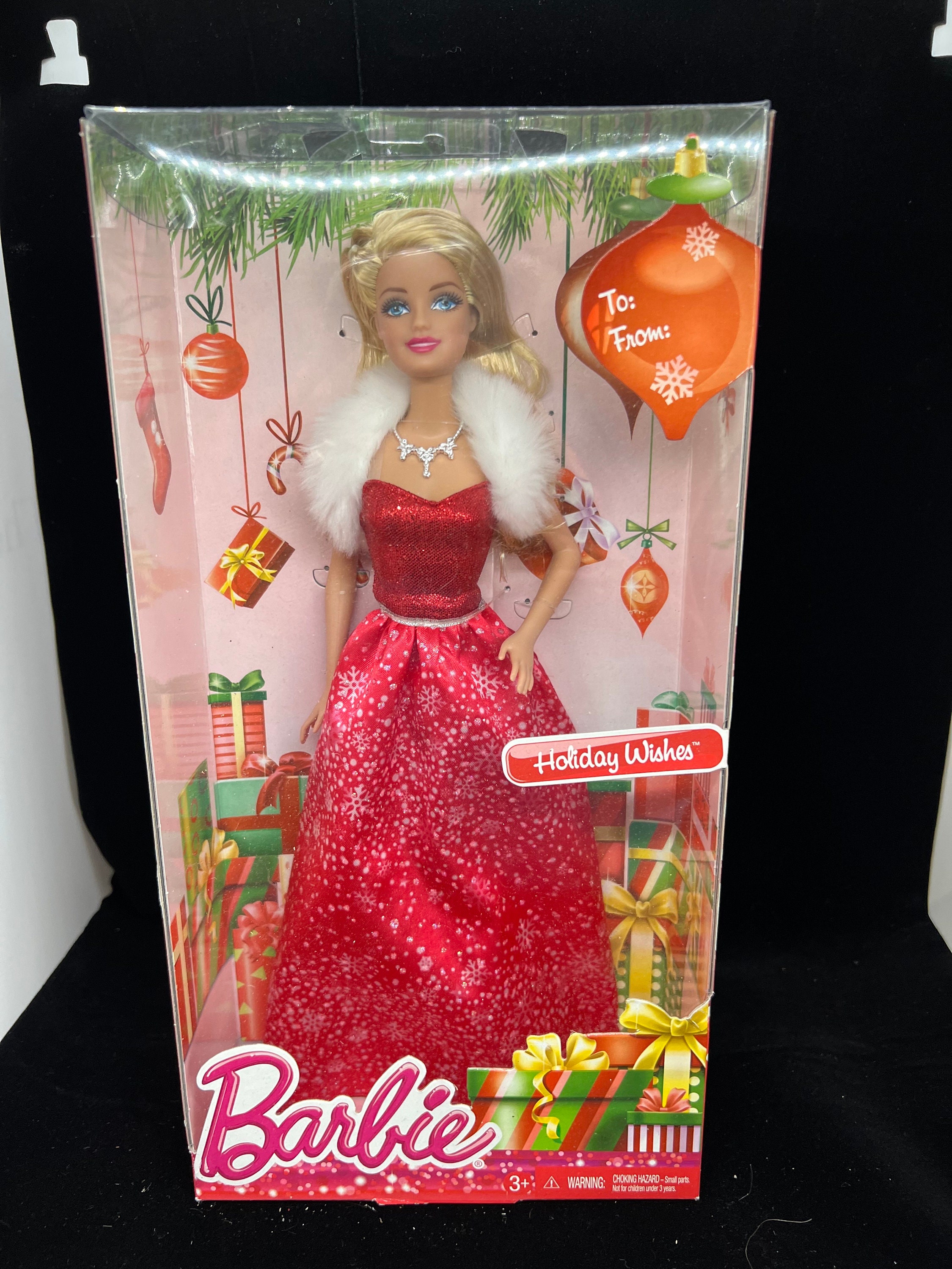 Holiday wishes barbie on sale