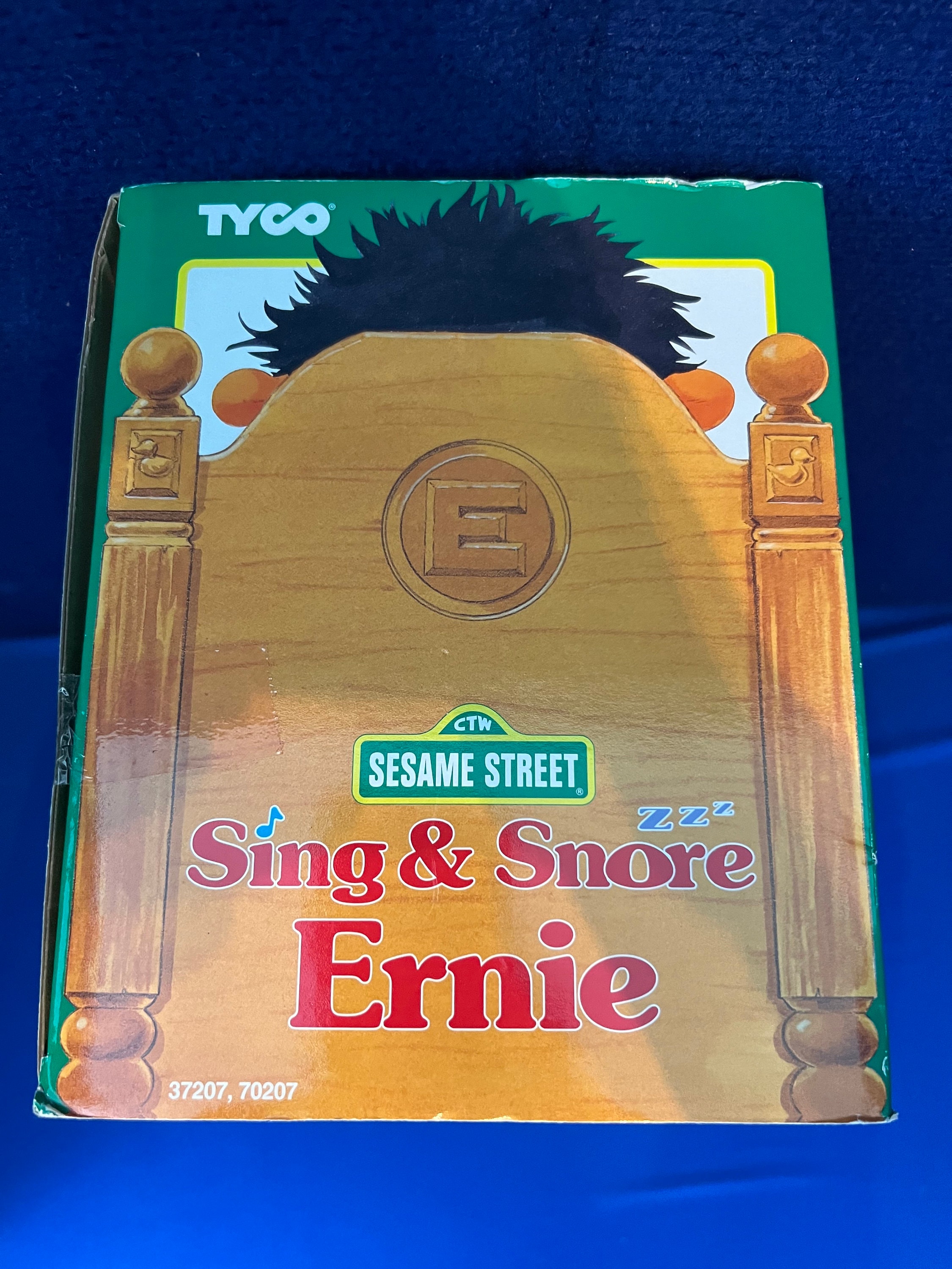 Vintage Sesame Street Sing \u0026 Snore Ernie by Tyco New in Box - Etsy, image size:2250x3000