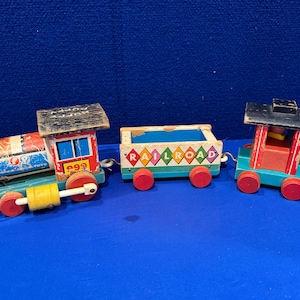 Vintage Fisher Price Huffy Puffy - Etsy