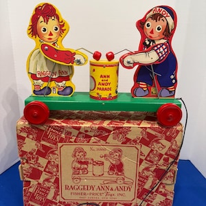 Raggedy Ann and Andy Lunchbox - Etsy
