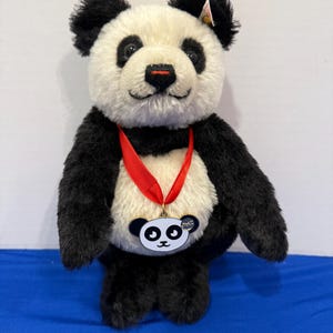 Rare Steiff Panda - Etsy