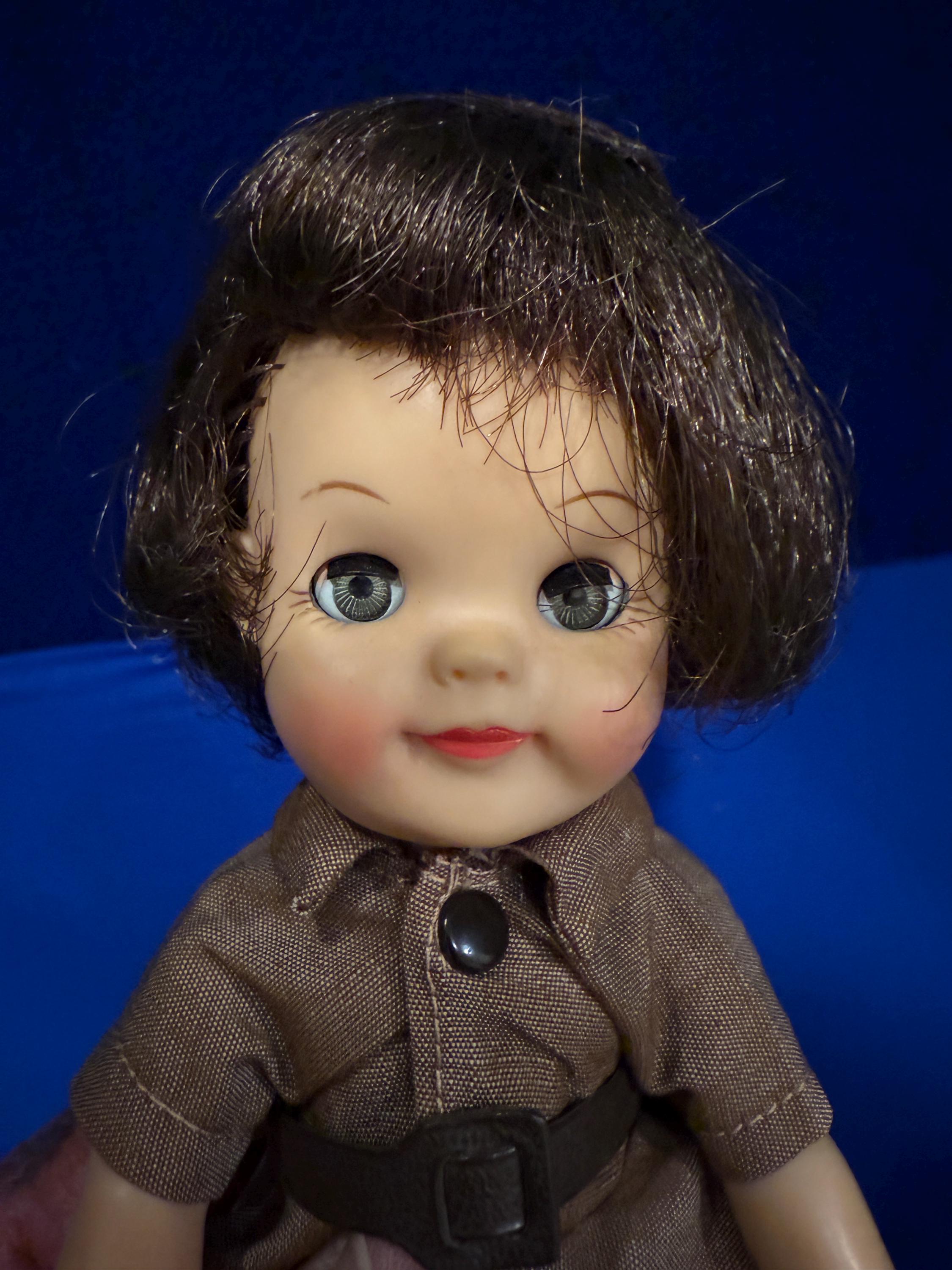 Vintage Effanbee Fluffy Brownie Scout 8” Doll Circa 1956 - Etsy