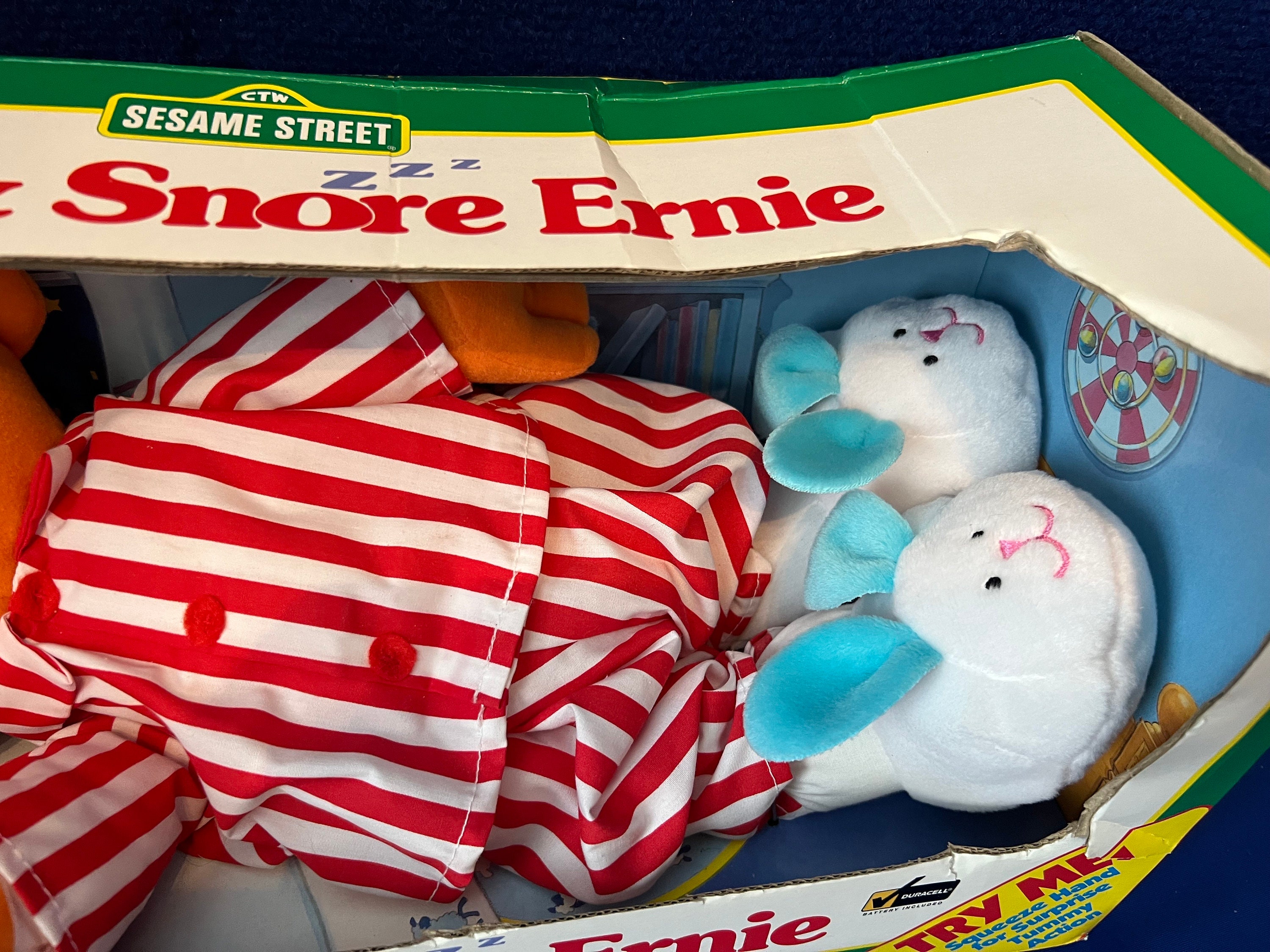 Vintage Sesame Street Sing & Snore Ernie by Tyco New in Box - Etsy