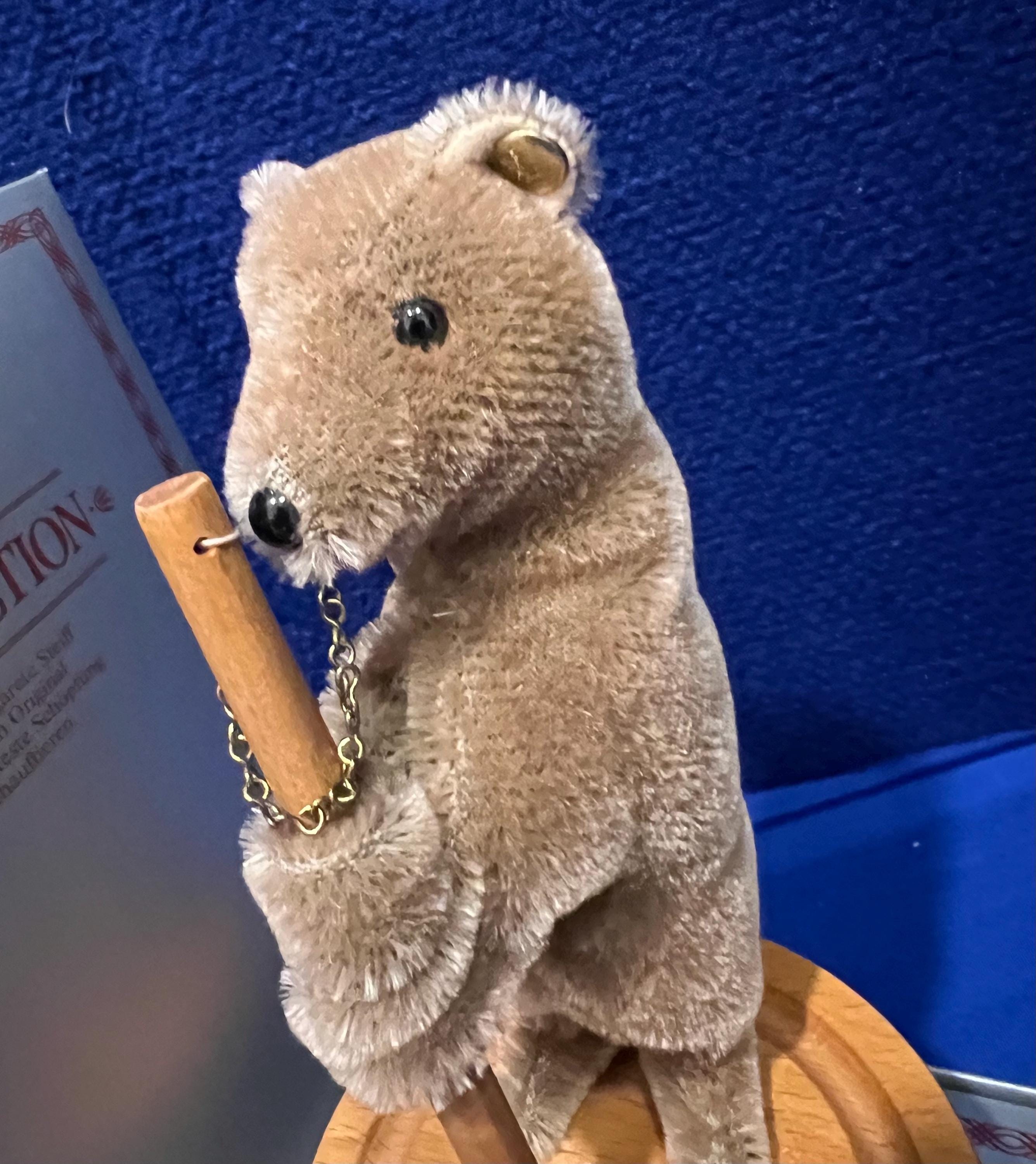 Steiff Roly Poly Circus Bear: 1894 Museum Replica, Mohair Teddy 8