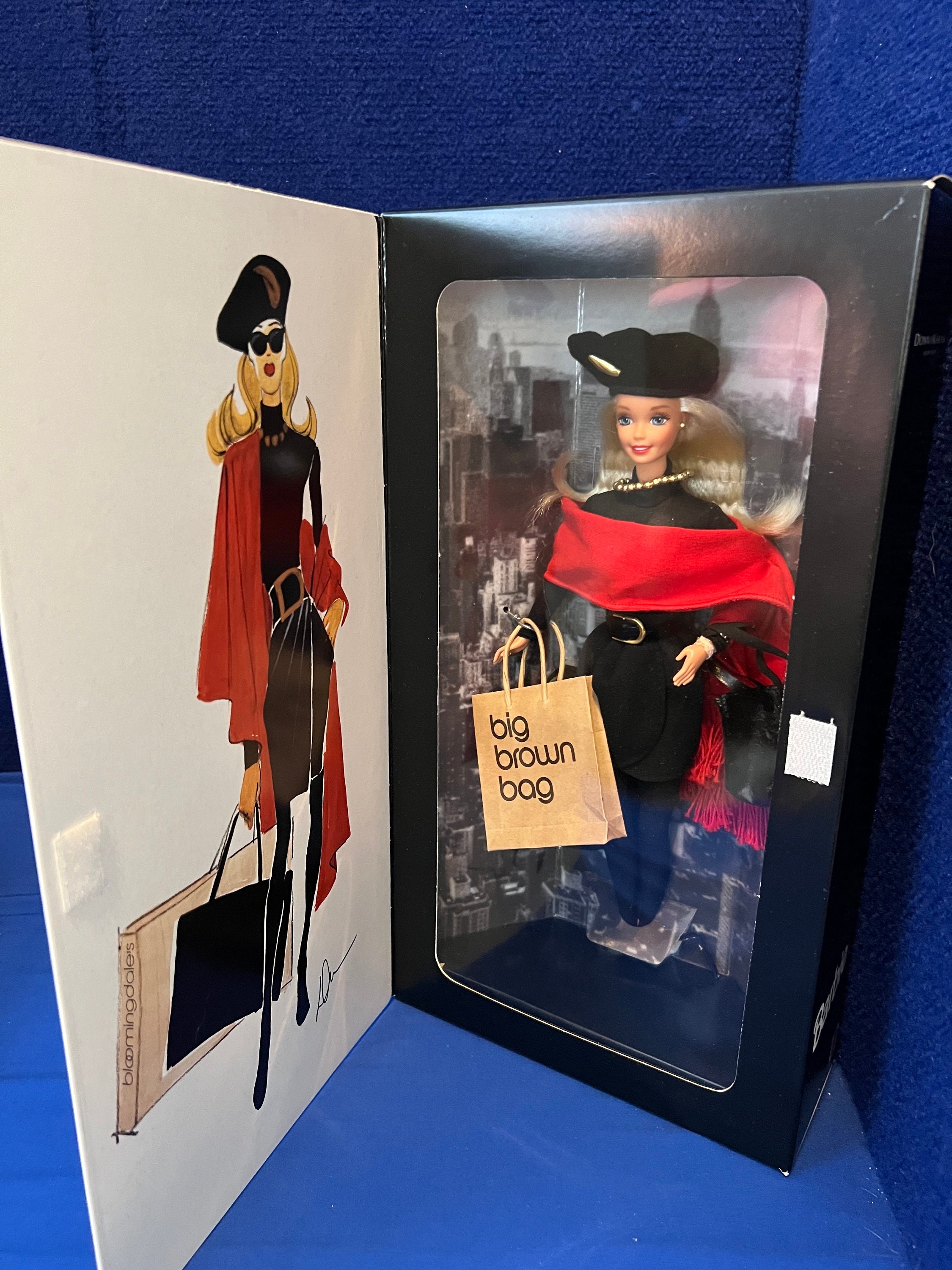 Vintage 1995 Barbie Donna Karan Doll New York Bloomingdale's