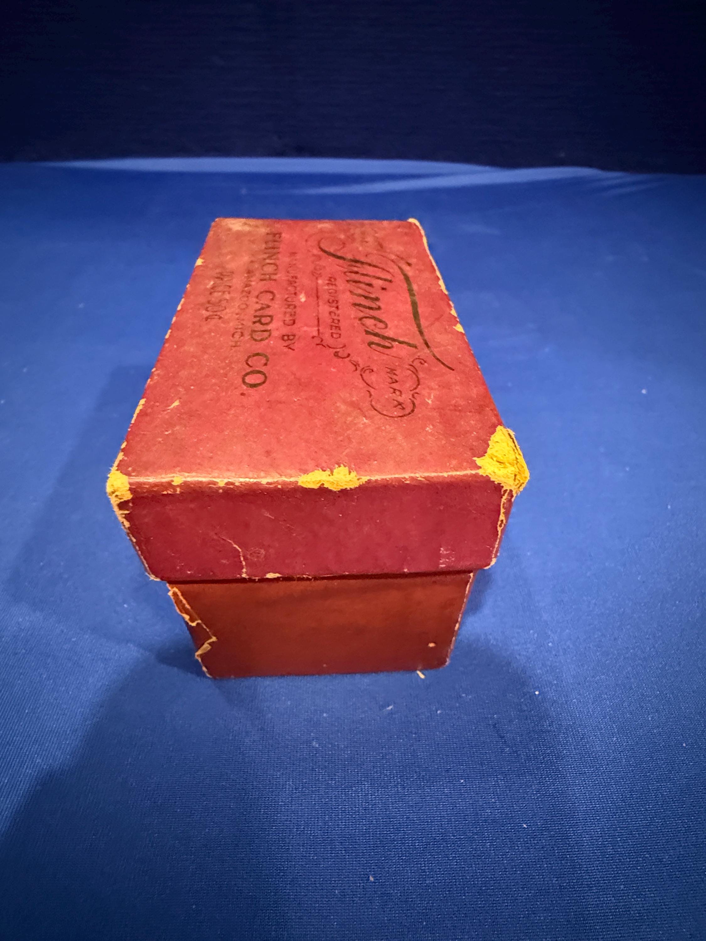 Vintage 1913 Flinch Card Game - Rare Collectible Edition - Etsy