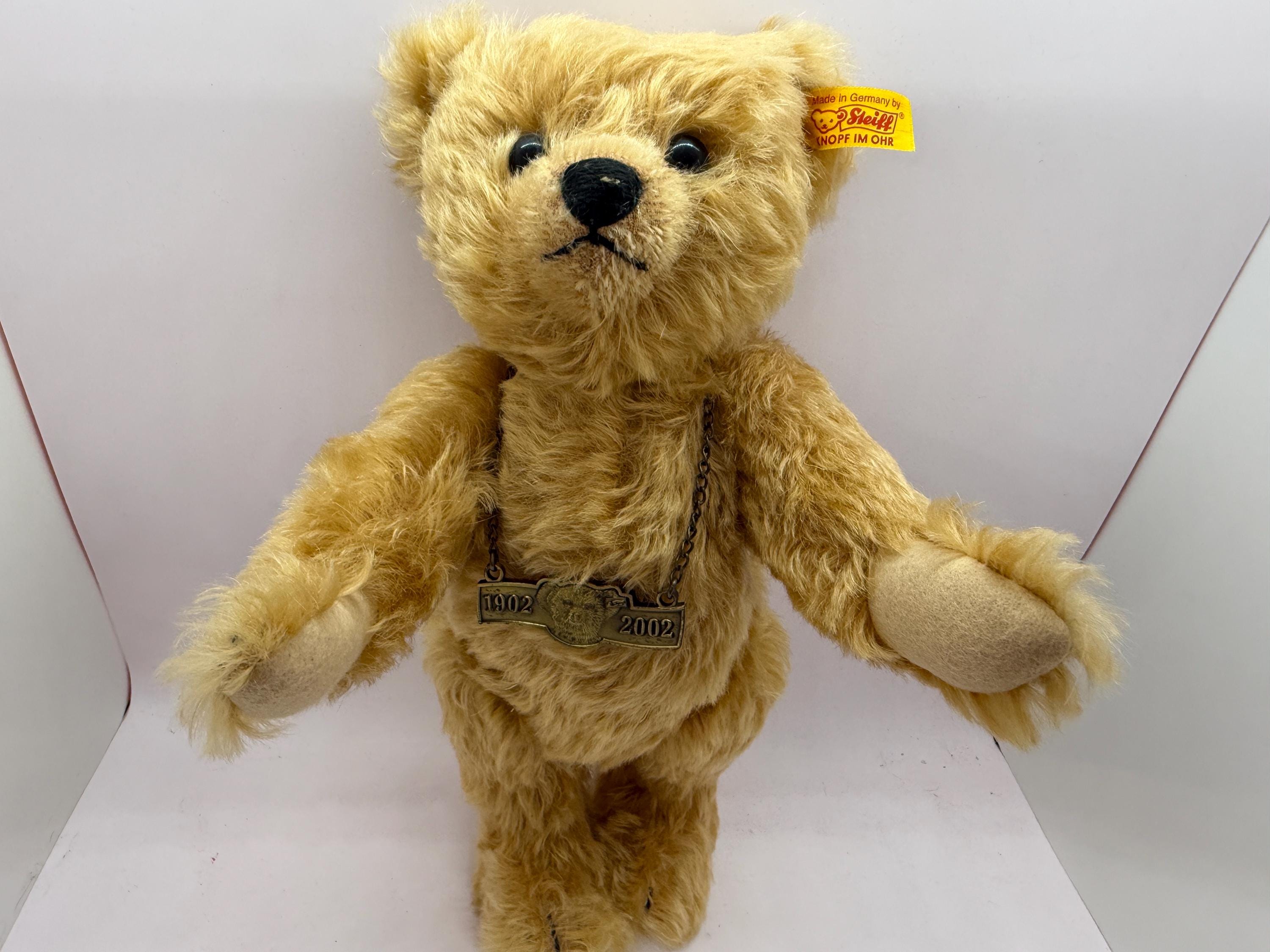 Steiff Mohair Teddy Bear – 100th Anniversary Danbury Mint Growler