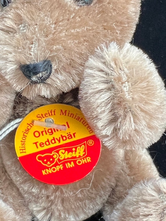Vintage 1984 Steiff Mini Teddy Brown Bear #030109 Germany - Etsy