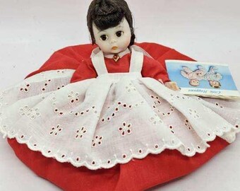 Vintage Madame Alexander-kins Jo Doll – Little Women Series – Red