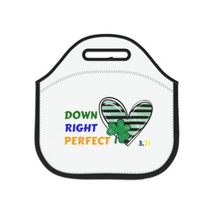 Irish Down Syndrome Awareness Neoprene Lunch Bag