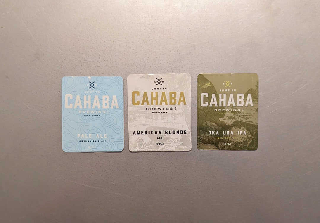 Craft Beer Cahaba Brewing Pale Ale American Blonde Etsy