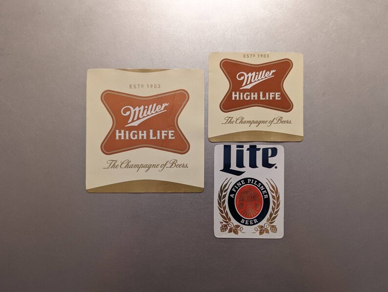 Domestic Beer Miller High Life Miller Lite Etsy