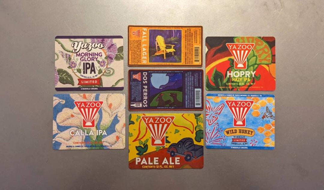 Craft Beer Yazoo Brewing Dos Perros Fall Lager Hopry Etsy