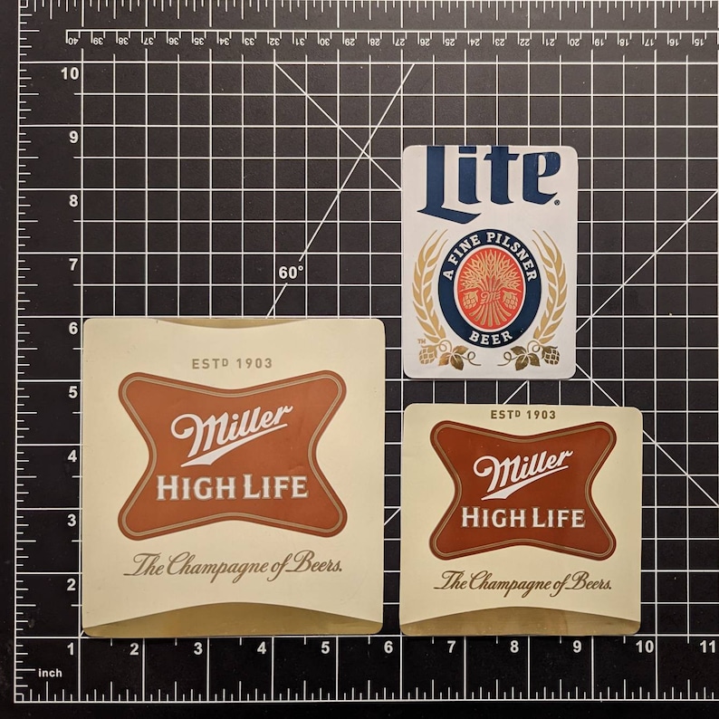 Domestic Beer Miller High Life Miller Lite Etsy