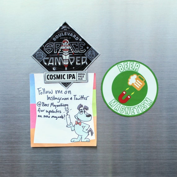 Beer Collectible Coaster ~ BOULEVARD Brewing Co Space Camper IPA ~ KANSAS