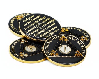 Crystallized Black AA Coin
