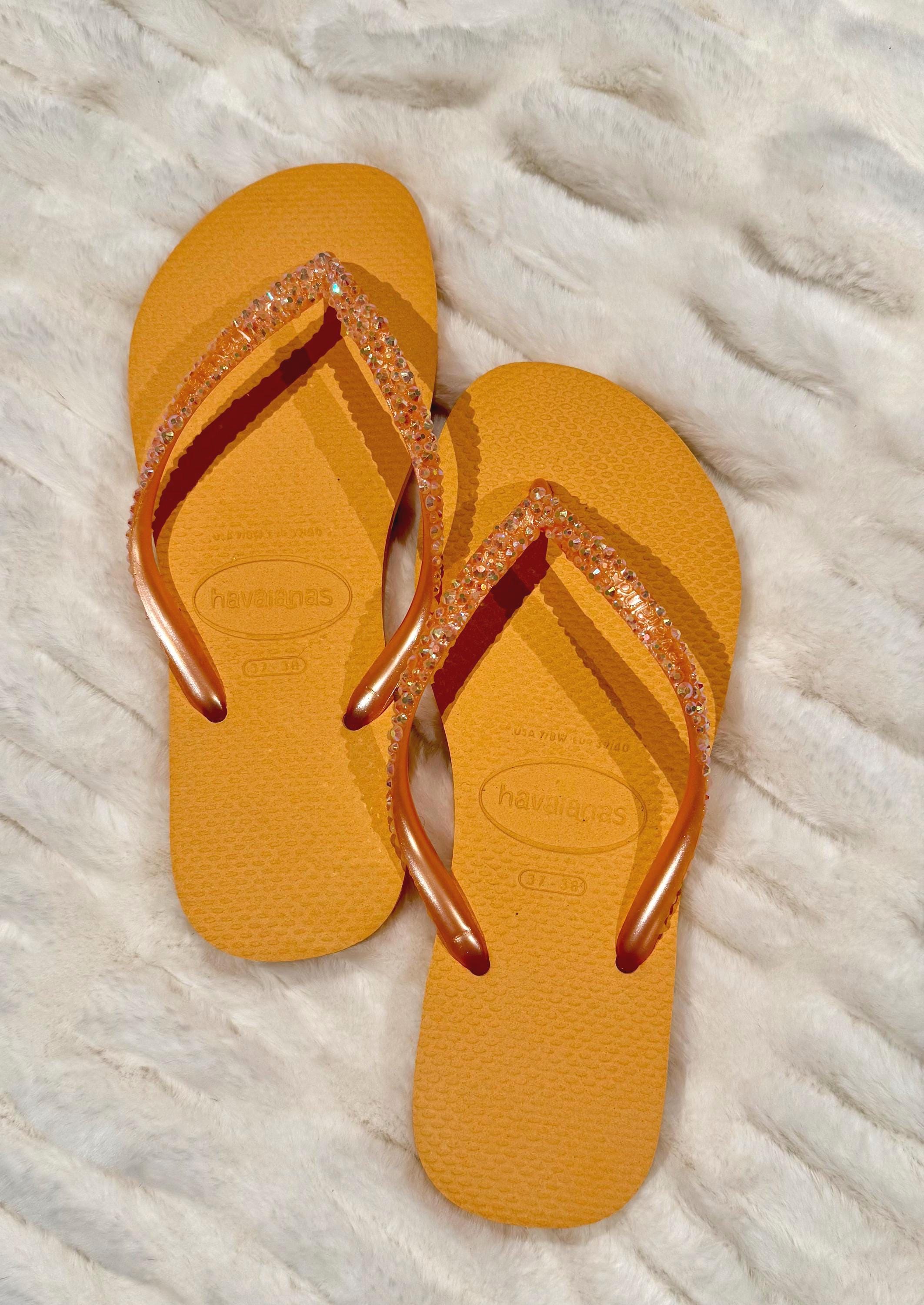 Orange Havaianas