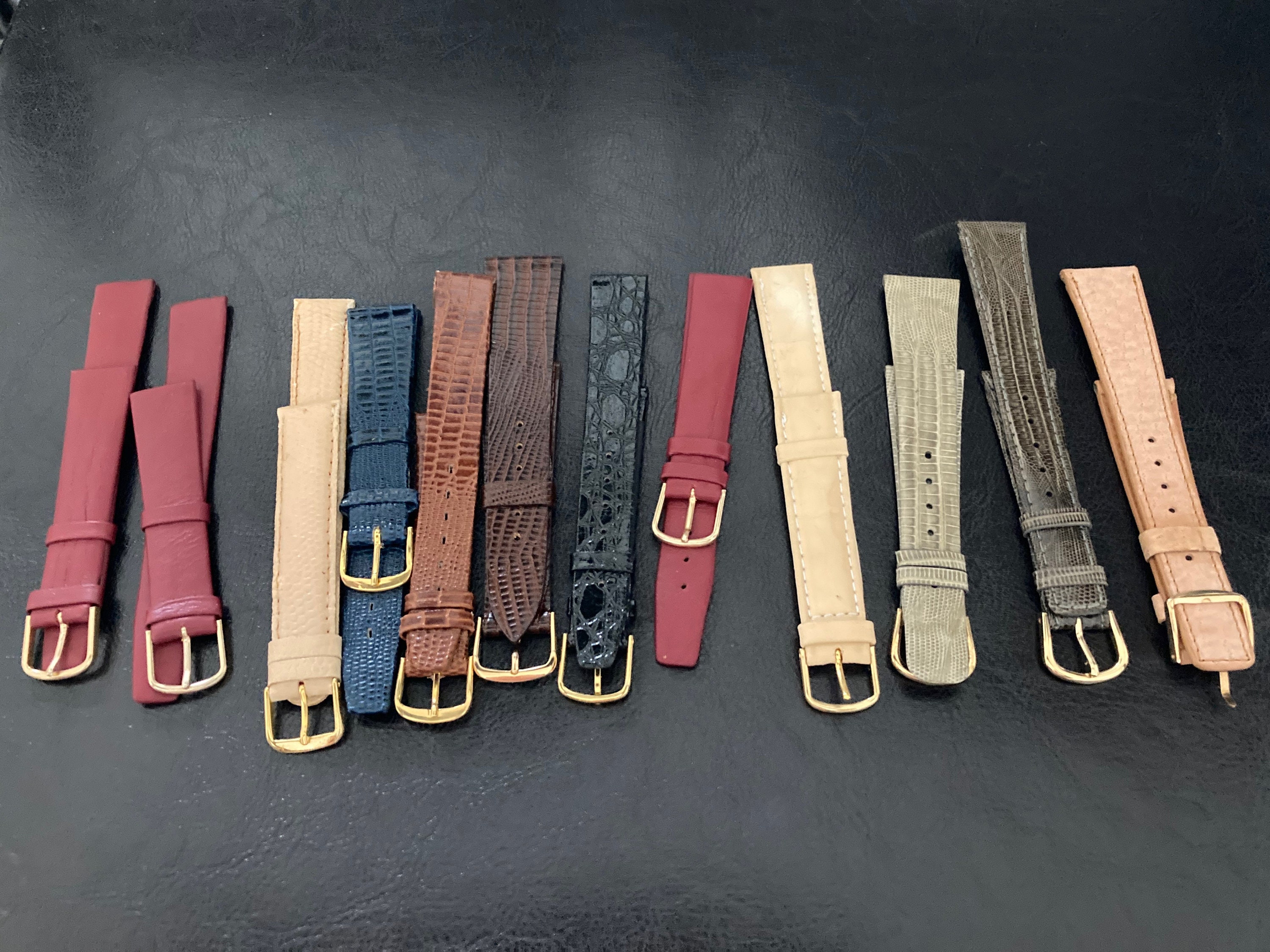 17 Watch Bands Leather Watch Bands Wide Leather Bands Etsy