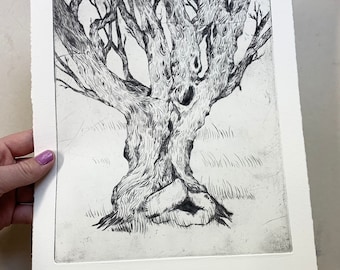 Eika - Original drypoint