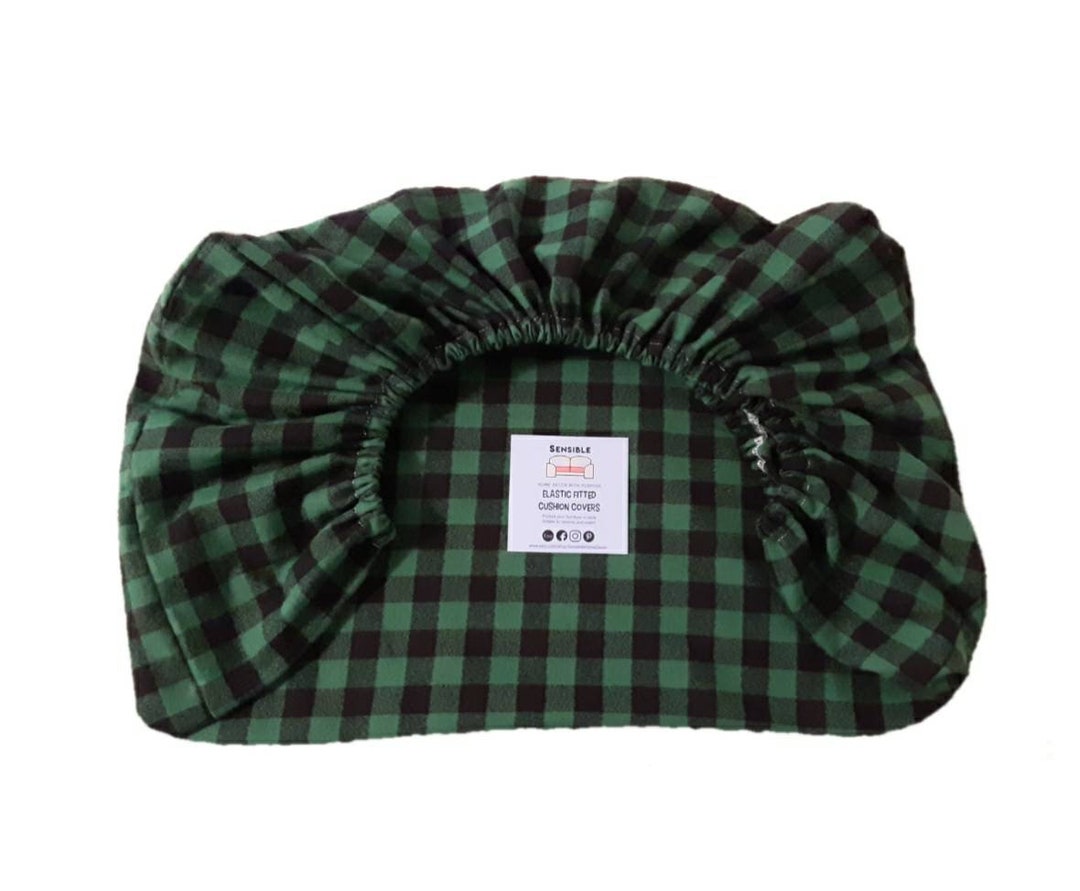 Elastic Fitted & Protective Cushion Cover for Indoor Etsy