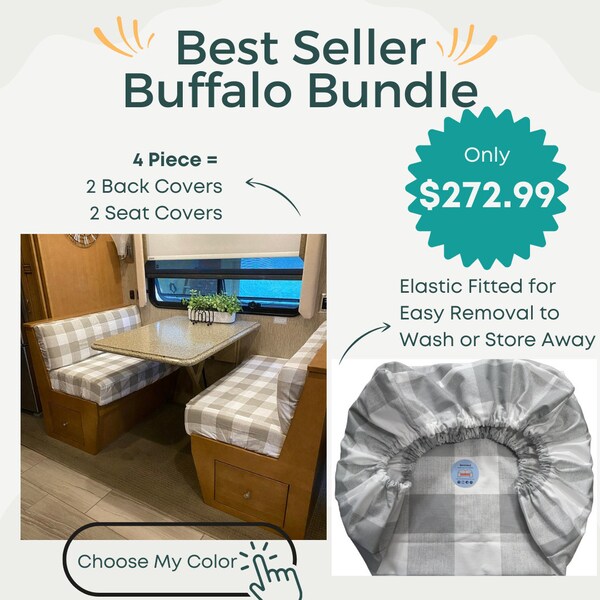 Rv Cushion Covers Etsy