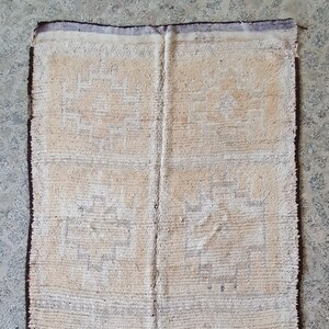 Vintage Moroccan handmade wool berber boho rug, 5&#39;4&#39;&#39; X 9&#39;1&#39;&#39; rug, wool rug, Tapis, marokko Teppich