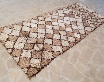 Vintage Azilal berber boho Moroccan runner rug, 3'0'' X 7'2'' rug, Moroccan rug small, tapis marocain, Marokkanischer Teppich, Alfombra