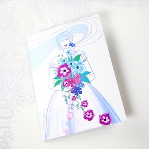 Cartão de casamento | Noiva | convite de casamento | Humor | Cartão de casamento engraçado | Buquê de casamento