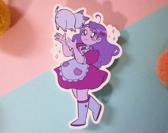 Cafe outfit Bee & Puppycat Sticker