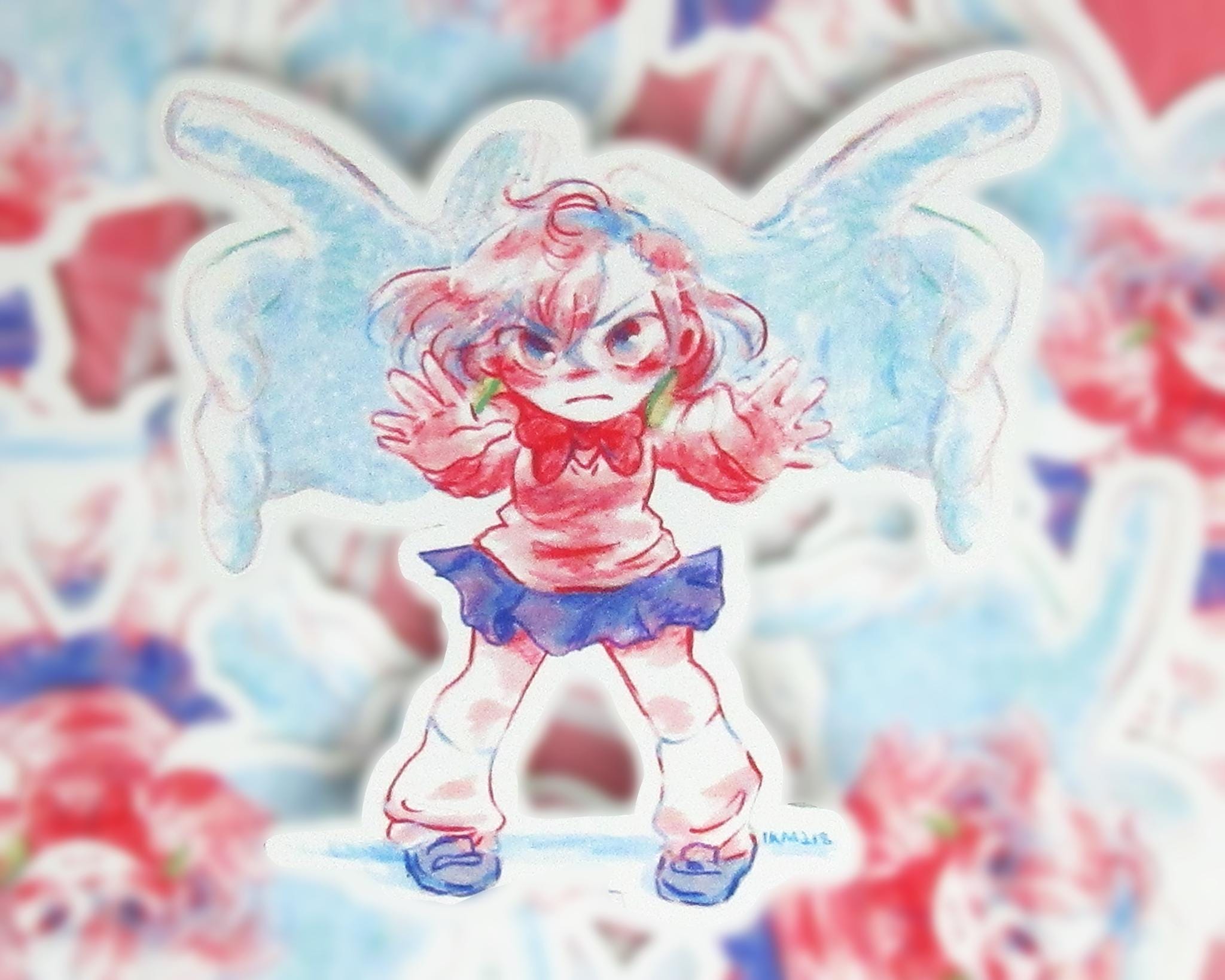 Sticker Character Momo Momo Sticker - Etsy