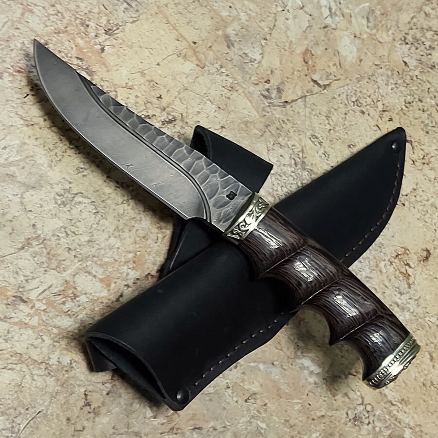 Handmade fixed blade custom knife Hunter3 Etsy