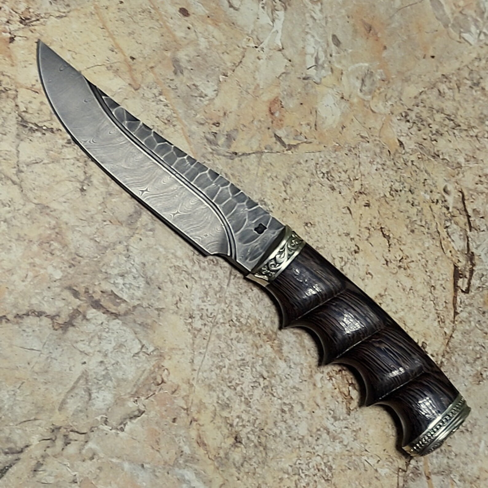 Handmade fixed blade custom knife Hunter3 Etsy