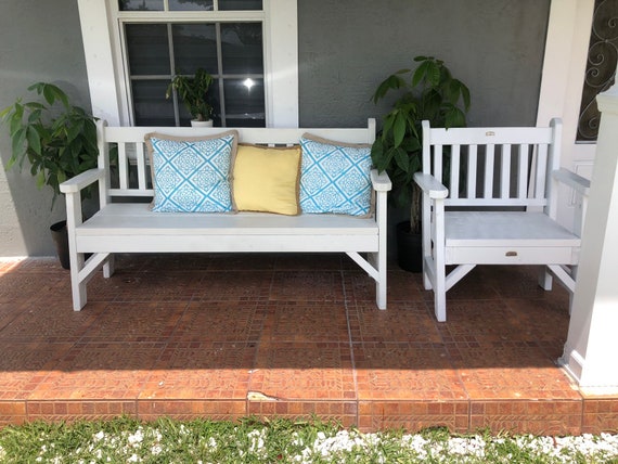 Single S Porch Bench Chair Seat Etsy
