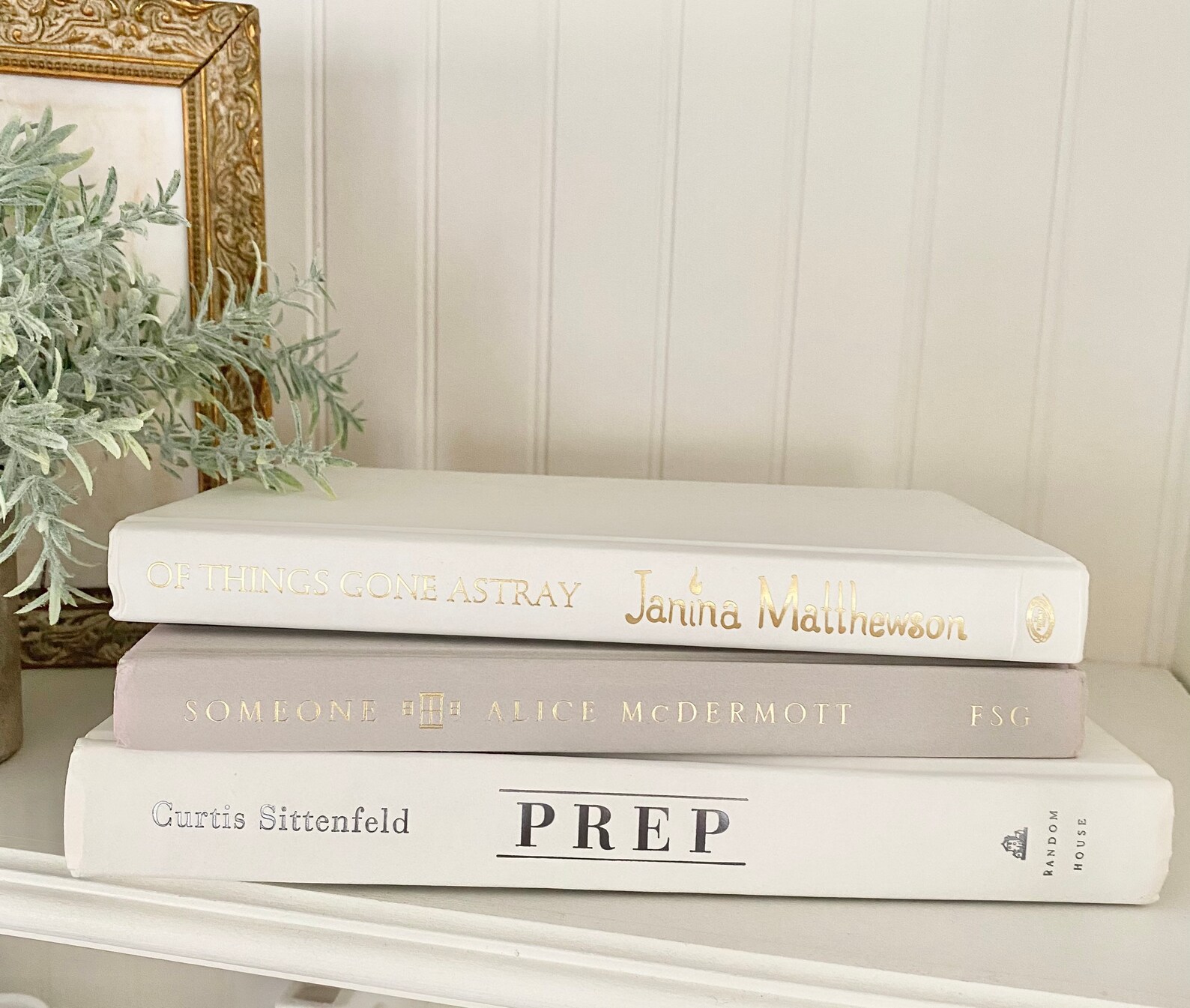 Neutral books staging books home decor decorative books Etsy