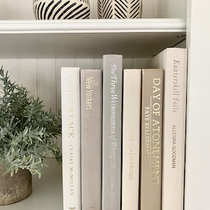 TOP SELLER Decorative book, staging books, home decor, interior design, bookshelf decor, transitional design, modern book, book display