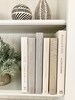TOP SELLER, Neutral books, staging books, home decor, decorative books, bookshelf decor, modern book, book stack, vintage book 