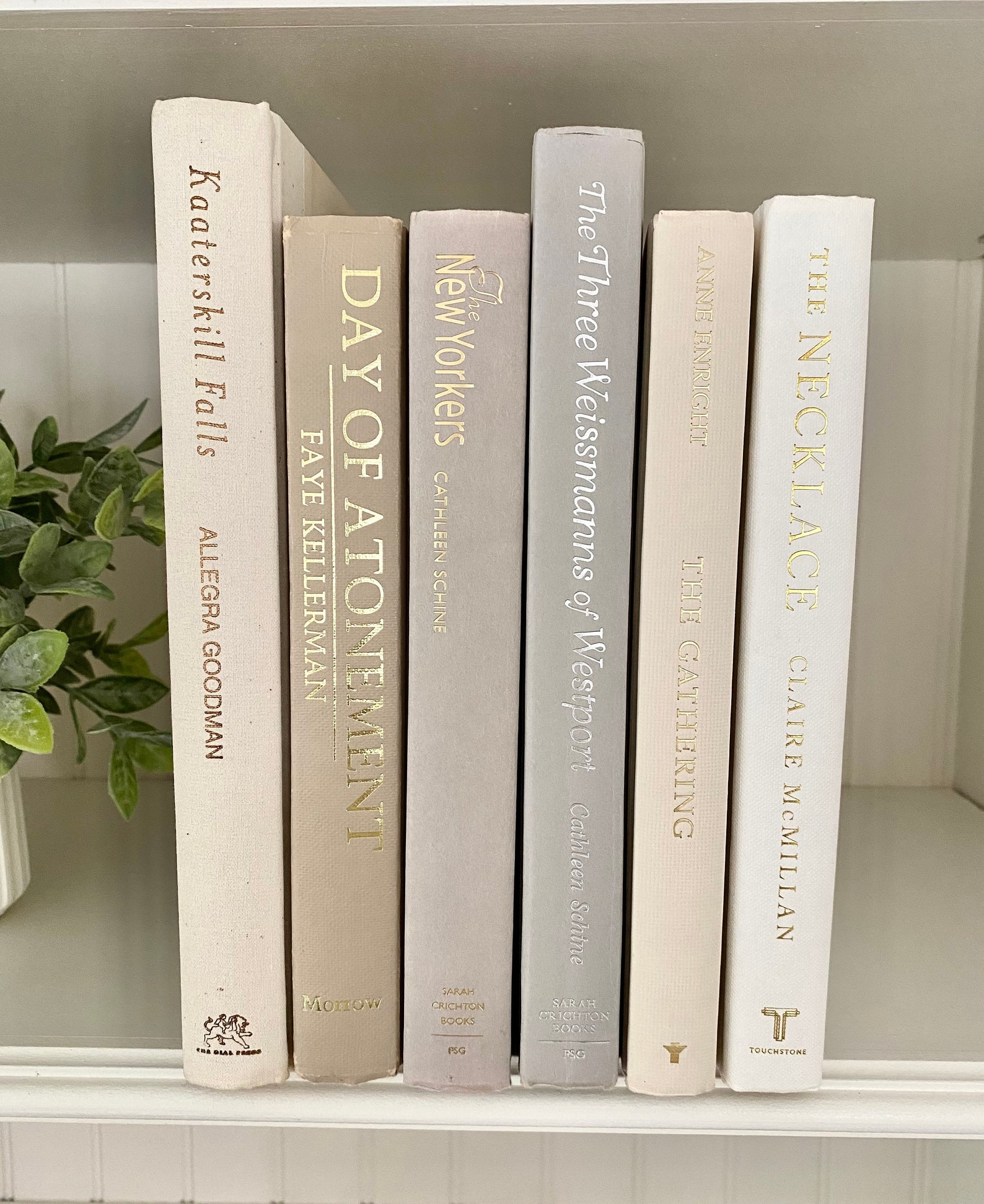 Neutral books staging books home decor decorative books Etsy